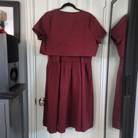 NWT 14 Lindy Bop Dress and Caplet - Picture 4 of 10